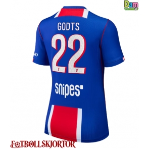 Paris Saint-Germain Mika Godts #22 Hemmatröja Dam 2026-27 Kortärmad